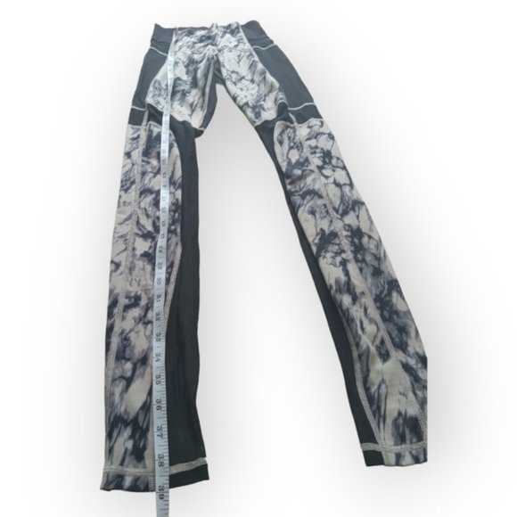 Lululemon Breathe Easy Leggings great granite tan marble Mojave black - Picture 7 of 7